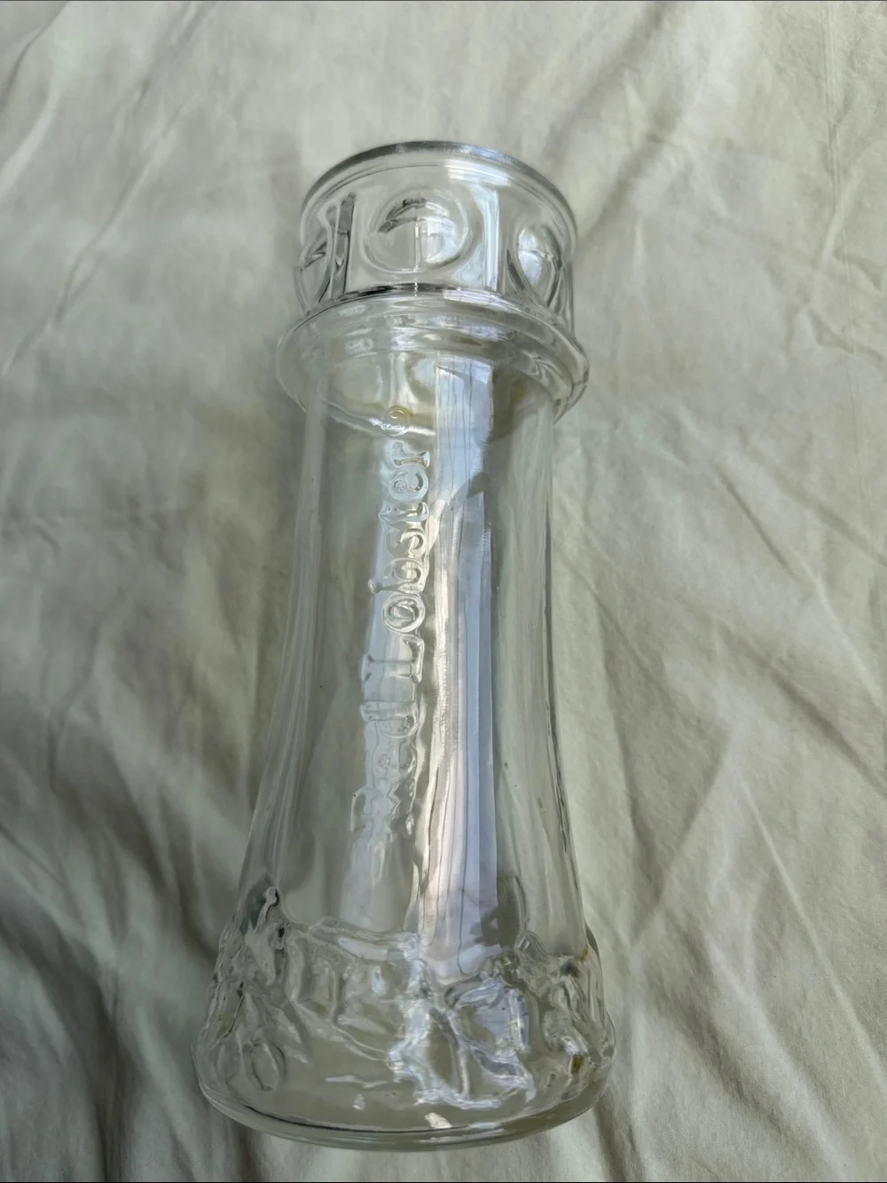 Red Lobster Embossed Lighthouse Drinking Glass 7.5